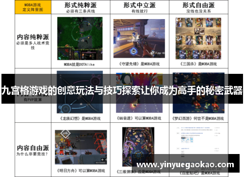九宫格游戏的创意玩法与技巧探索让你成为高手的秘密武器